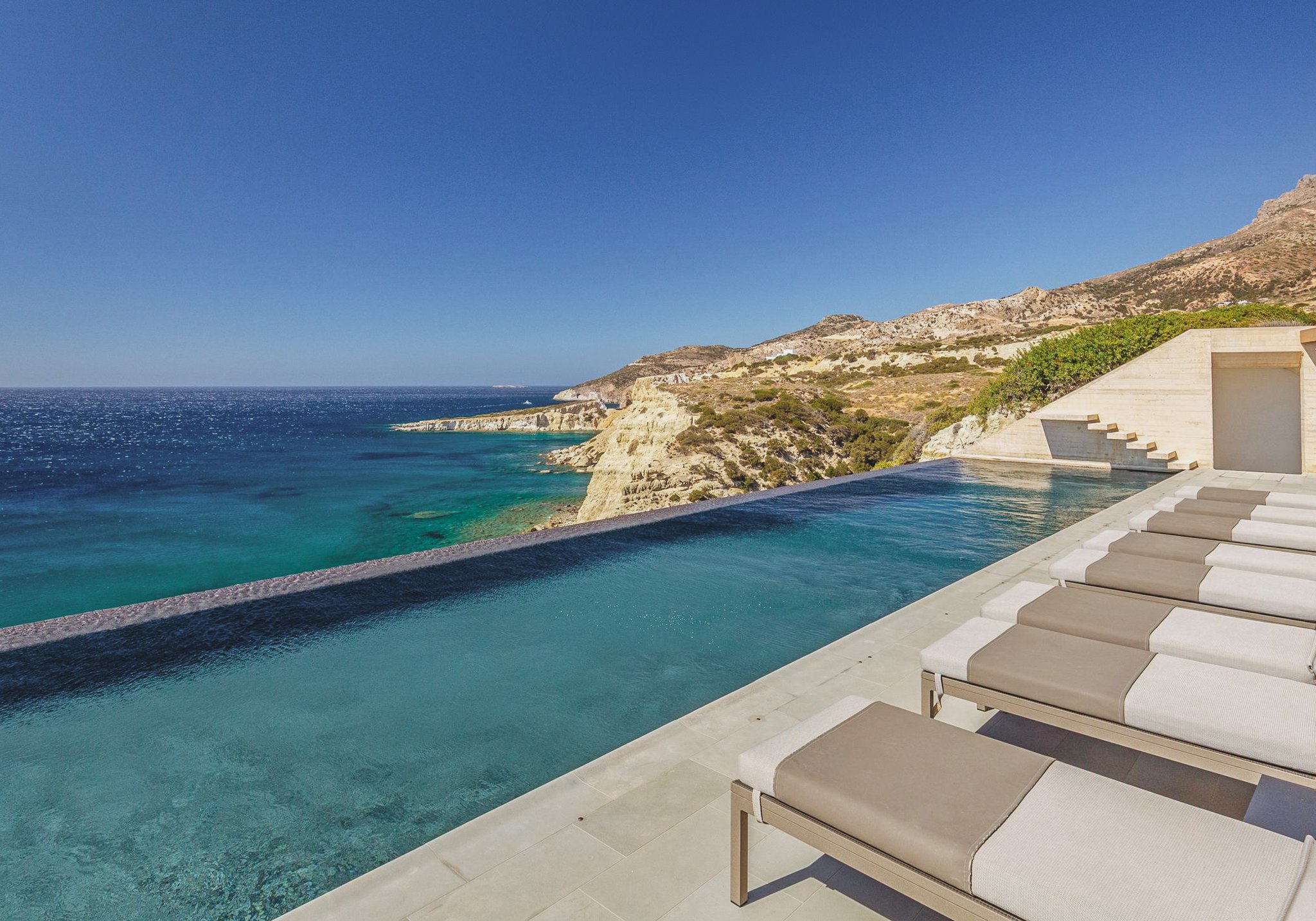 Villa Thalassa View Milos Luxury Vacation Villas