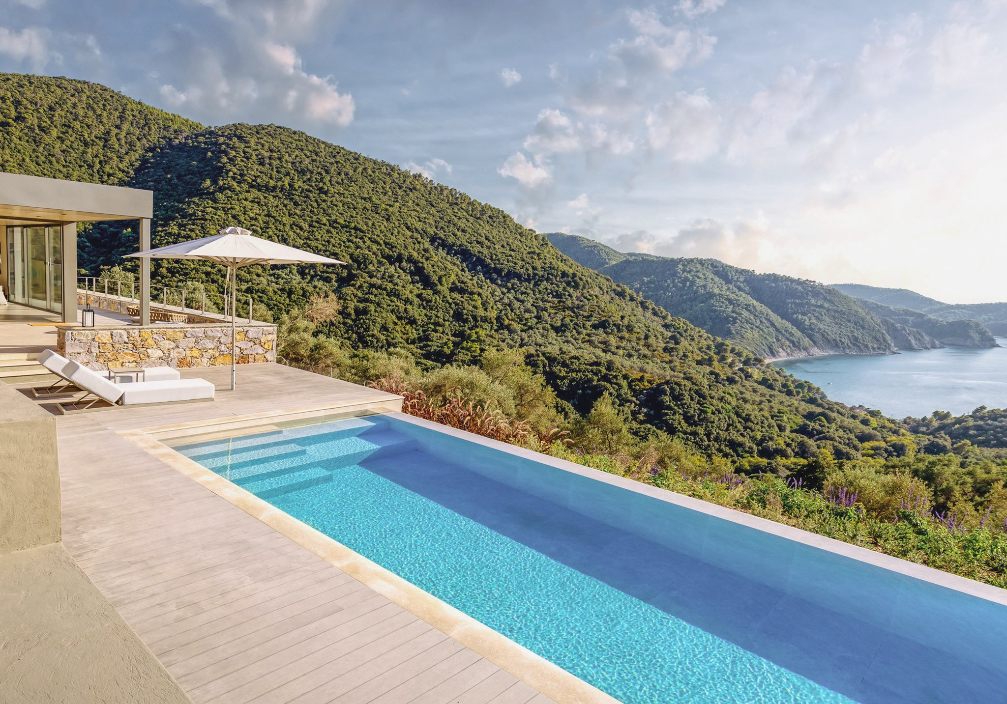 Villa Ligaries Bay View Skiathos Luxury Holiday Villa Rentals